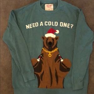 Christmas Sweater -Massimo Need A Cold One Sweater